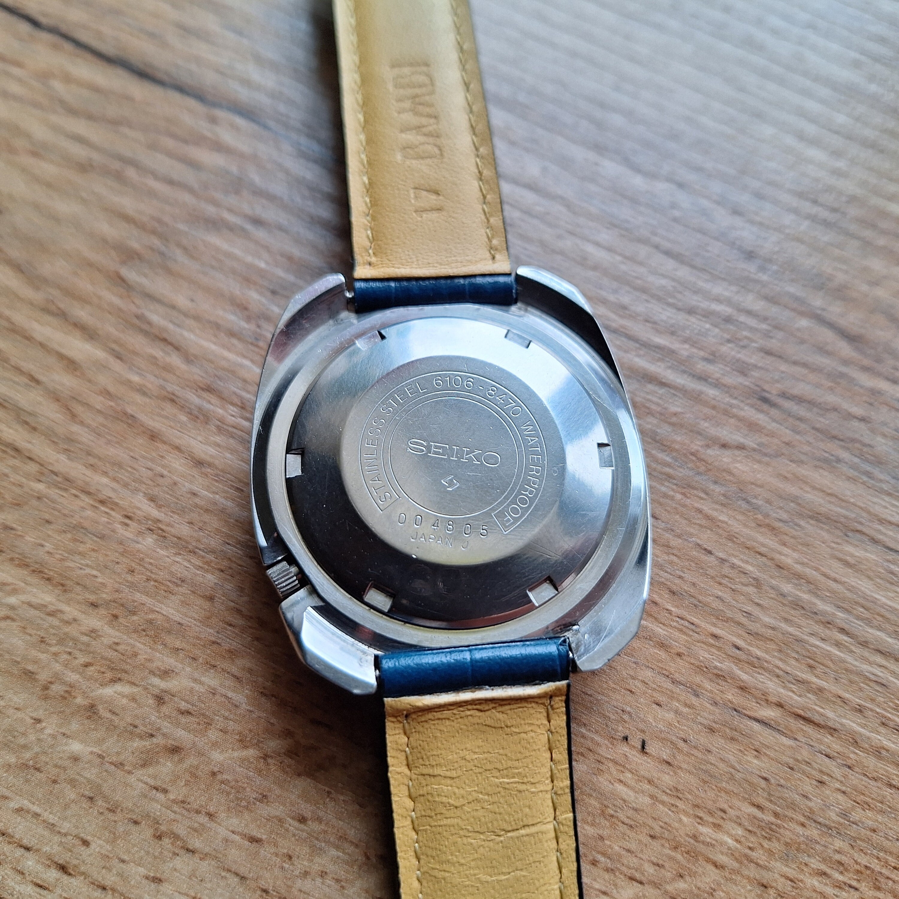 SEIKO　セイコー　アクタス　6106-8470　ステンレス　美品 希少なセイコー 5 ACTUS SS Ref. 6106-8470、ヴィンテージ希少