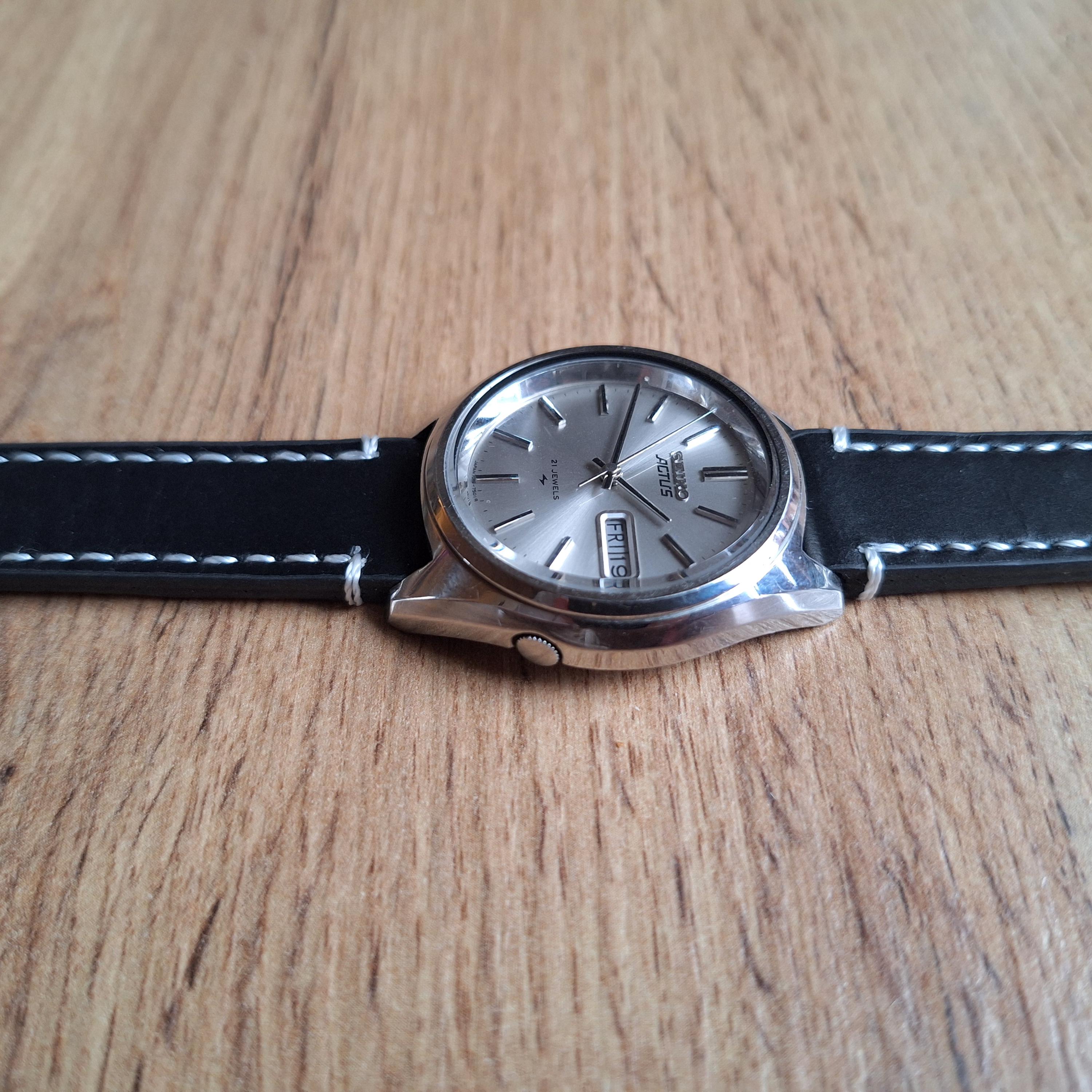 Rare SEIKO 5 Actus Ref. 7019-7070, Vintage Classic Japan Watch