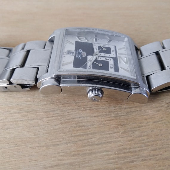 Orient square watch, vintage orient, Automatic Wa… - image 7