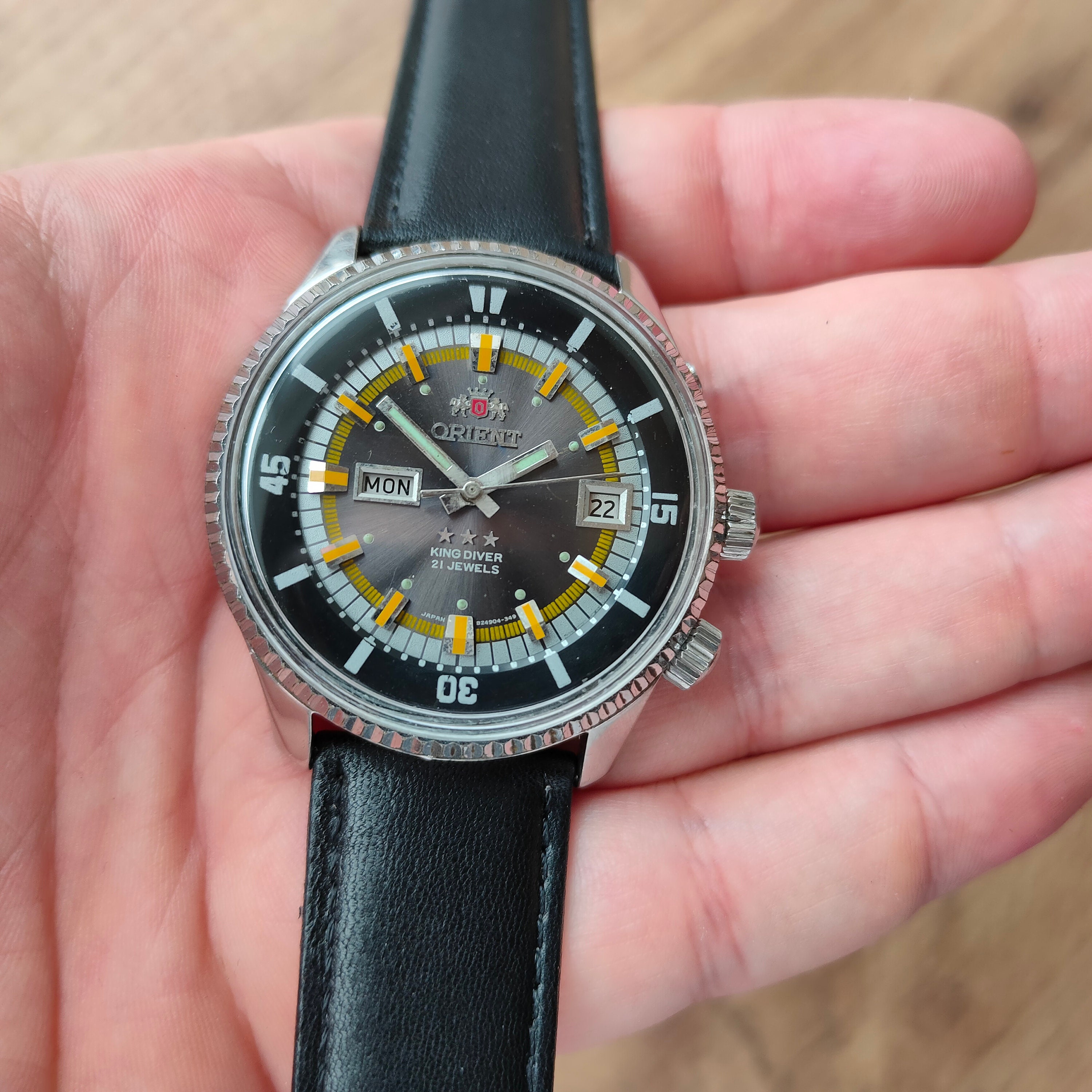 1970年代製 ORIENT オリエント ワールドダイバー ダイバーズウォッチ 1970年代製 ORIENT オリエント ワールドダイバー ダイバーズ