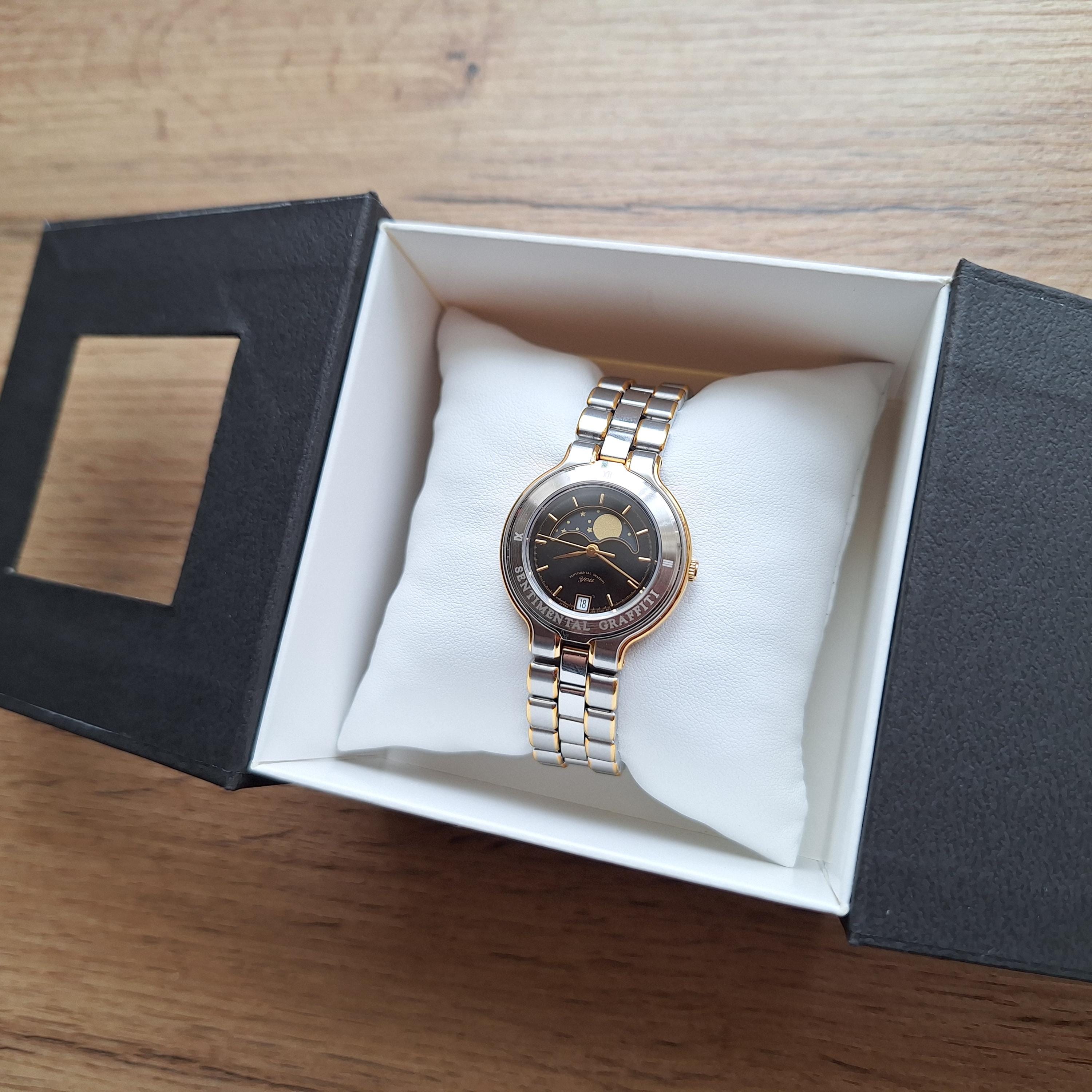 Orient Sentimental Graffiti You Quartz Watch Wtih Real Moon Phases