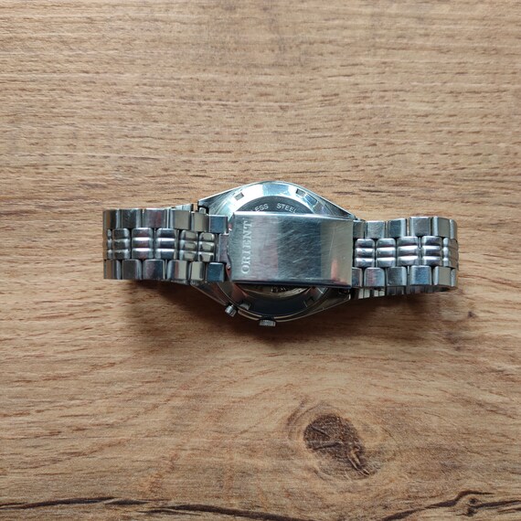 Orient black watch, Mechanical Automatic Watch Da… - image 8