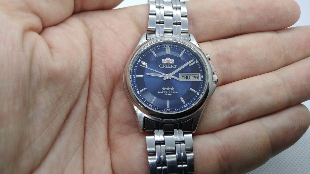 Vintahe Orient Watch Automatic Watch Japan Watch Mechanical - Etsy