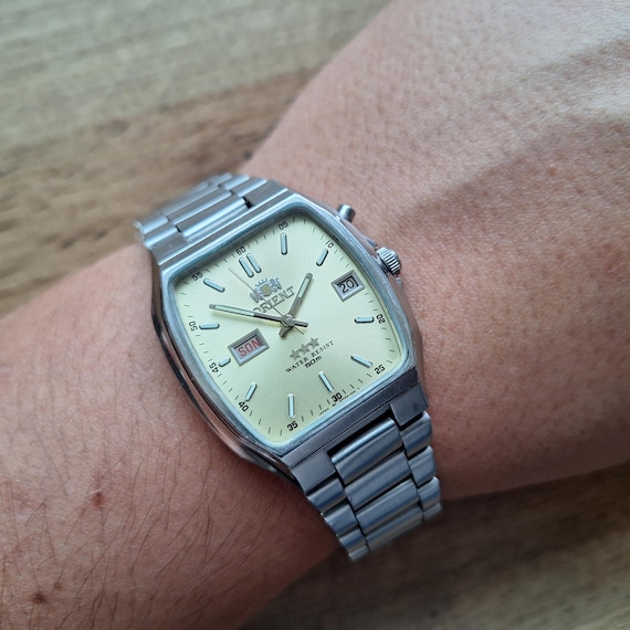 Orient Square Watch, Vintage Orient Watch, Automatic Watch Orient Square Watch, Vintage Orient Watch, Automatic Watch