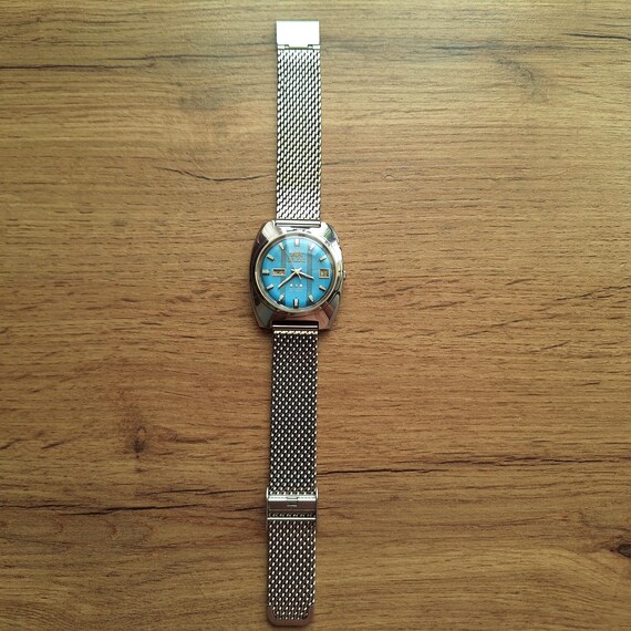 Ultra rare Orient Crystal watch with two-tone dia… - image 4