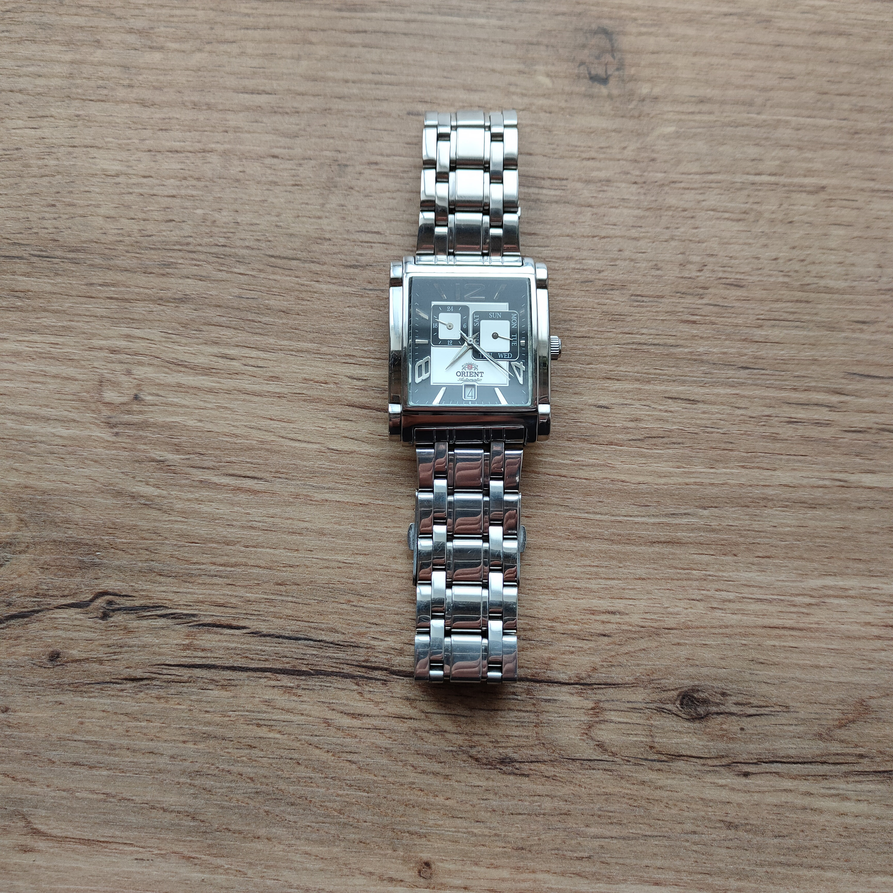 オリエントスクエアウォッチ、ヴィンテージオリエント、自動巻き時計
