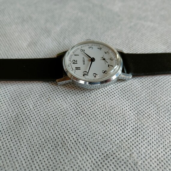 Vintage watch Pobeda "Victory", Soviet watch, whi… - image 7