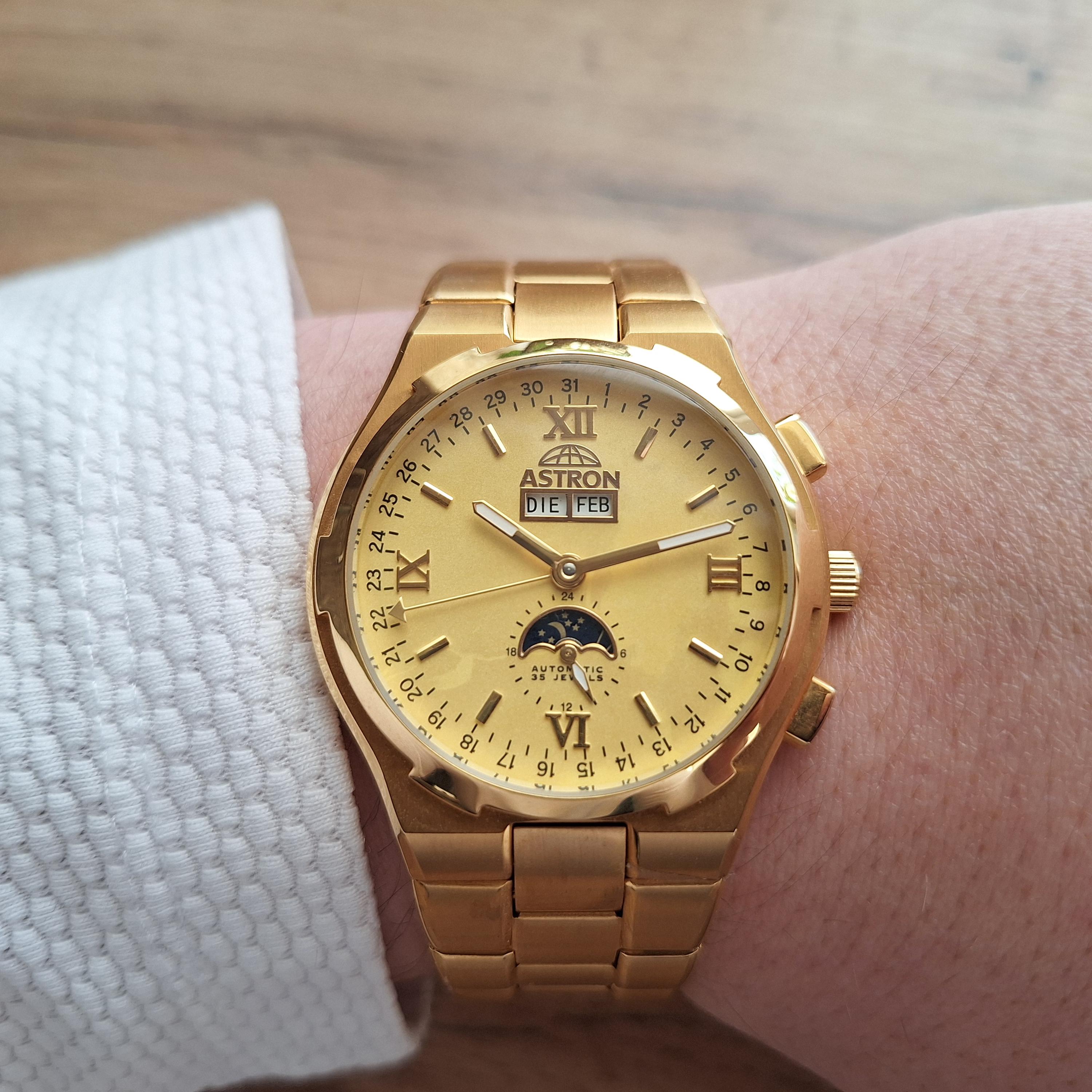 Astron Swiss Day Night Watch, Mechanical Automatic Watch Astron Swiss Day Night Watch, Mechanical Automatic Watch