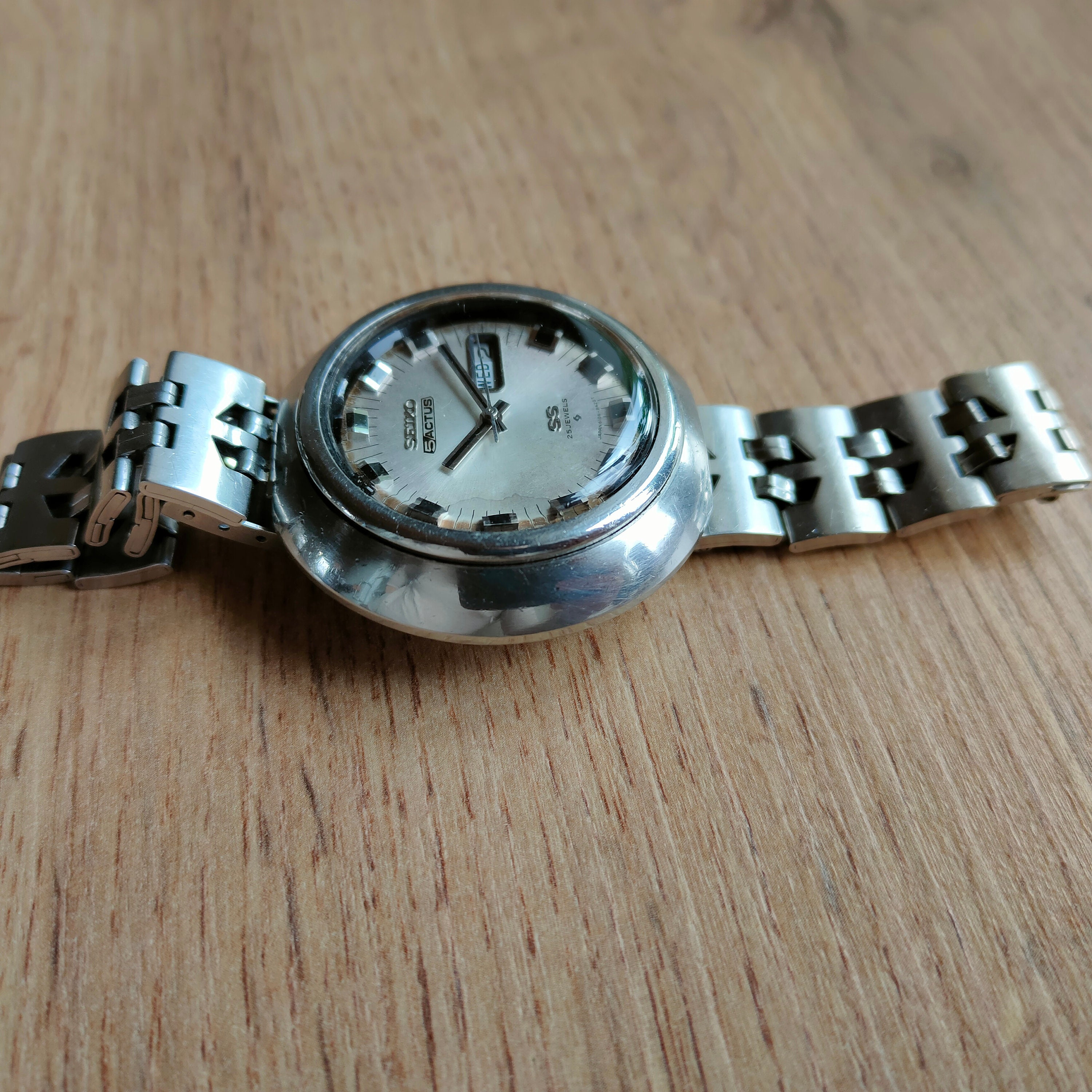 Ultra Rare SEIKO 5 ACTUS SS Ref. 6106-8410, Vintage Rare