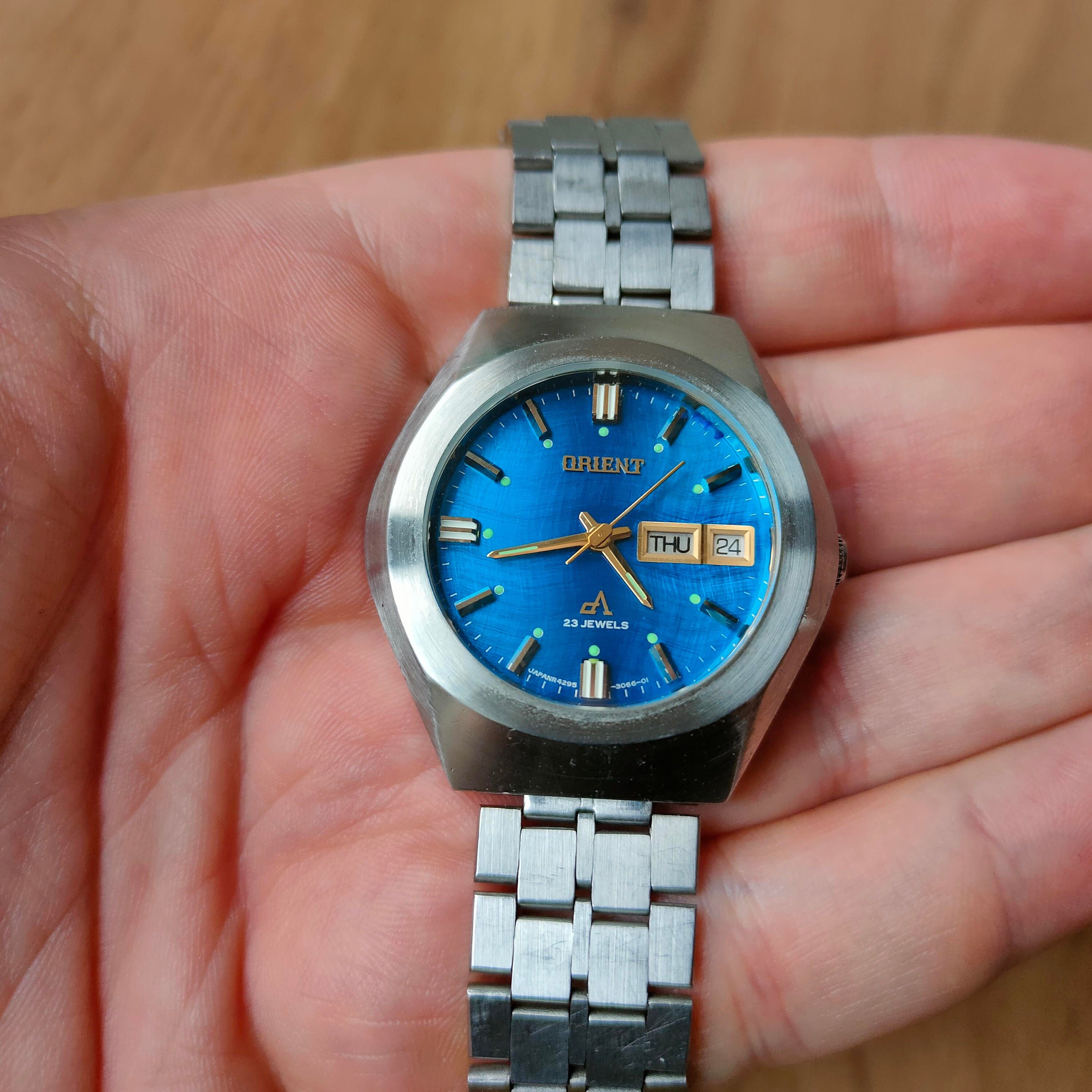 Ultra Rare Orient Chrono Ace Mexican Blue, Mechanical