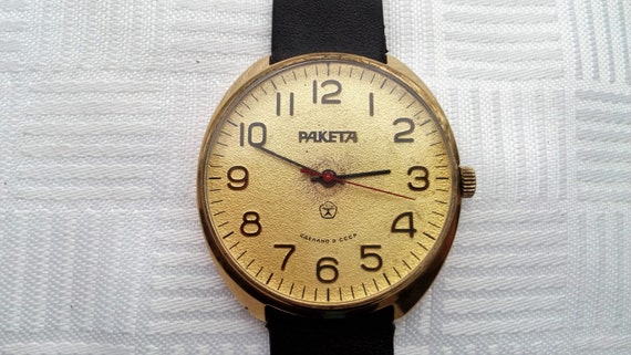 Raketa ROCKET watch, classic wristwatch, Original… - image 1