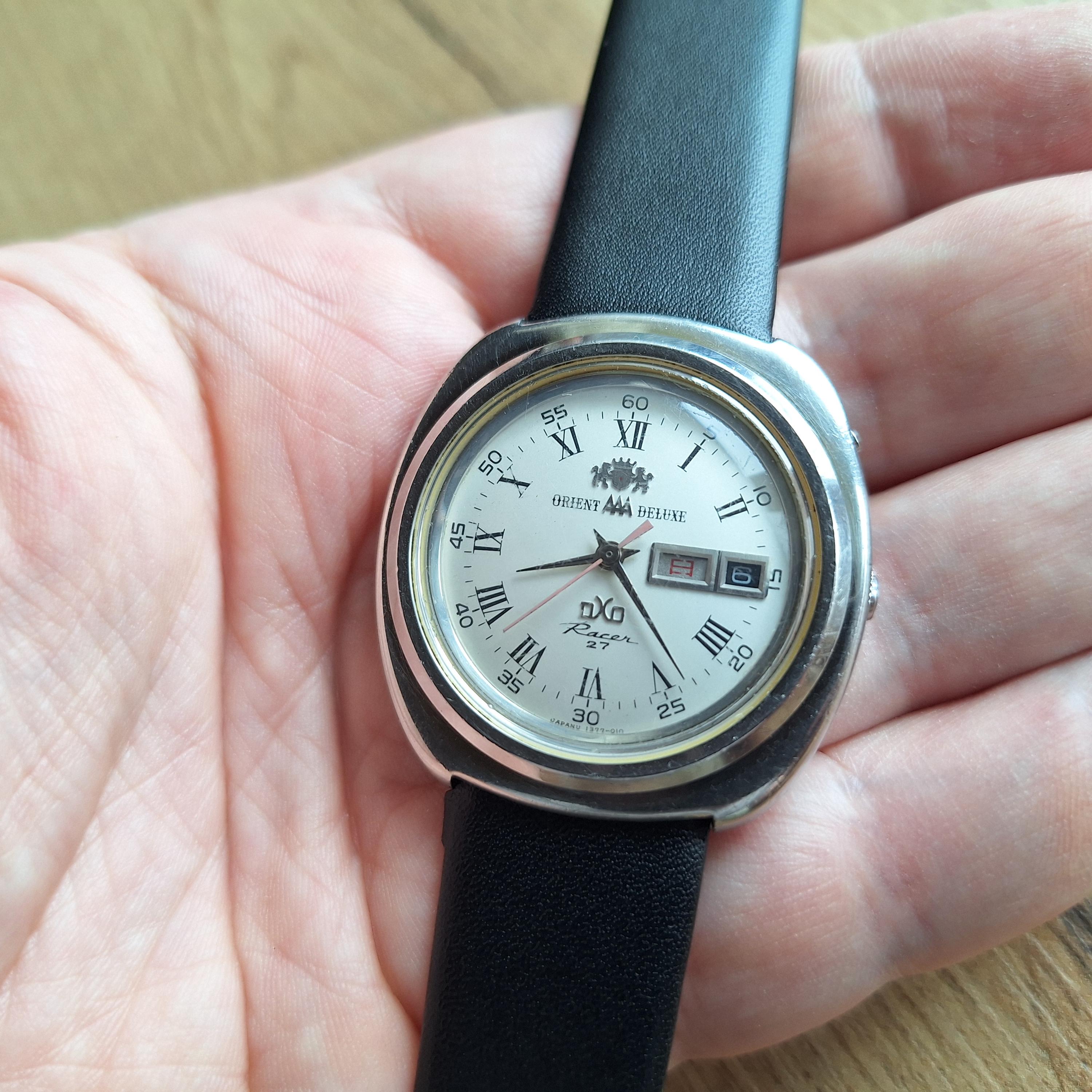 ORIENT AAA DELUXE SPECIAL　27J　OH済 稼働品 稼動品ORIENT AAA DELUXE SPECIAL 27石 手巻き腕時計 - メルカリ