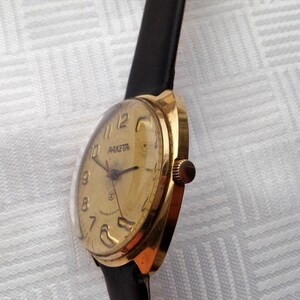 Raketa ROCKET watch, classic wristwatch, Original mens wrist watch, USSR watch image 3