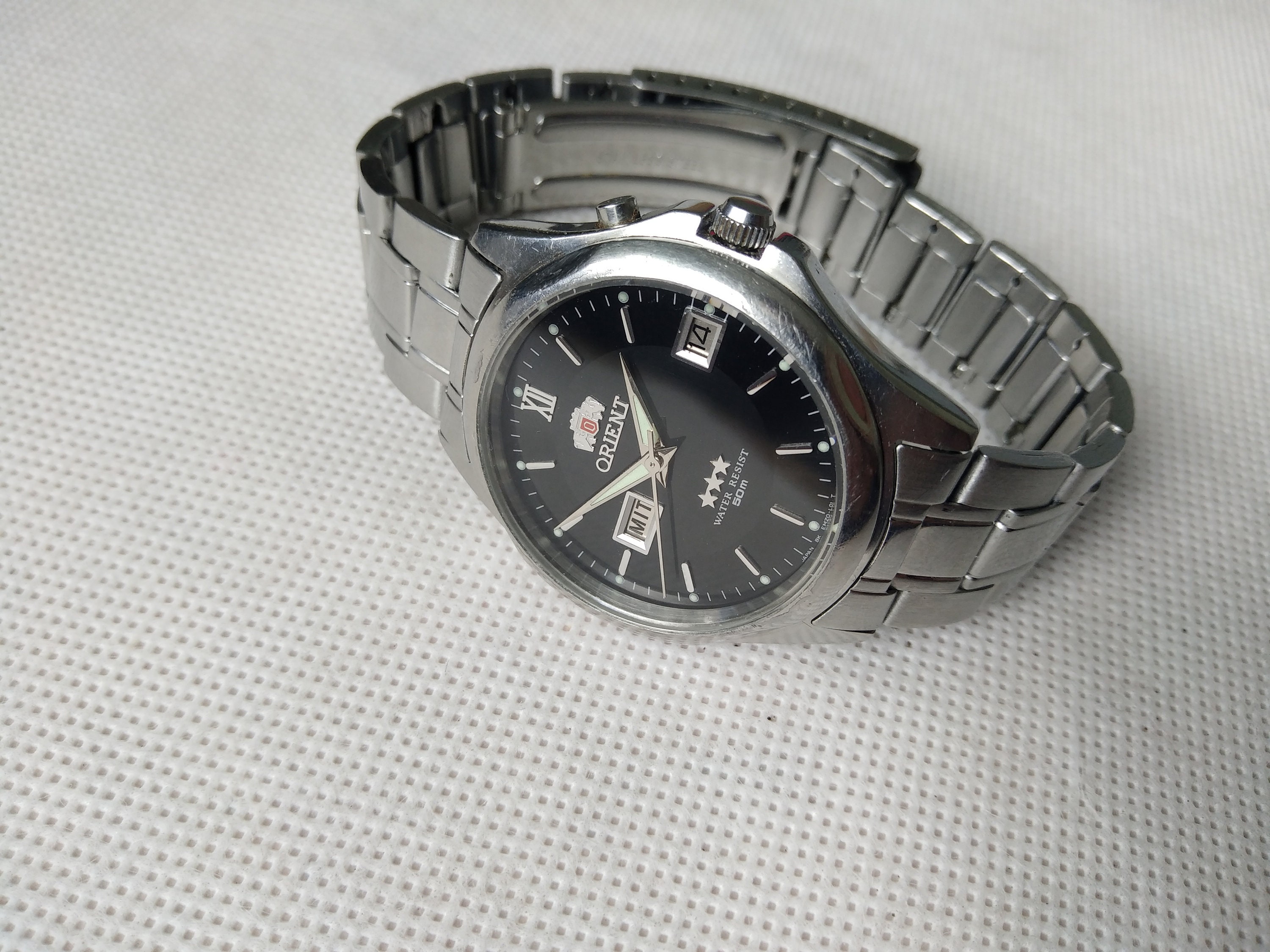 Orient Vintage Watch Automatic Watch 21 Jewels Day and Etsy