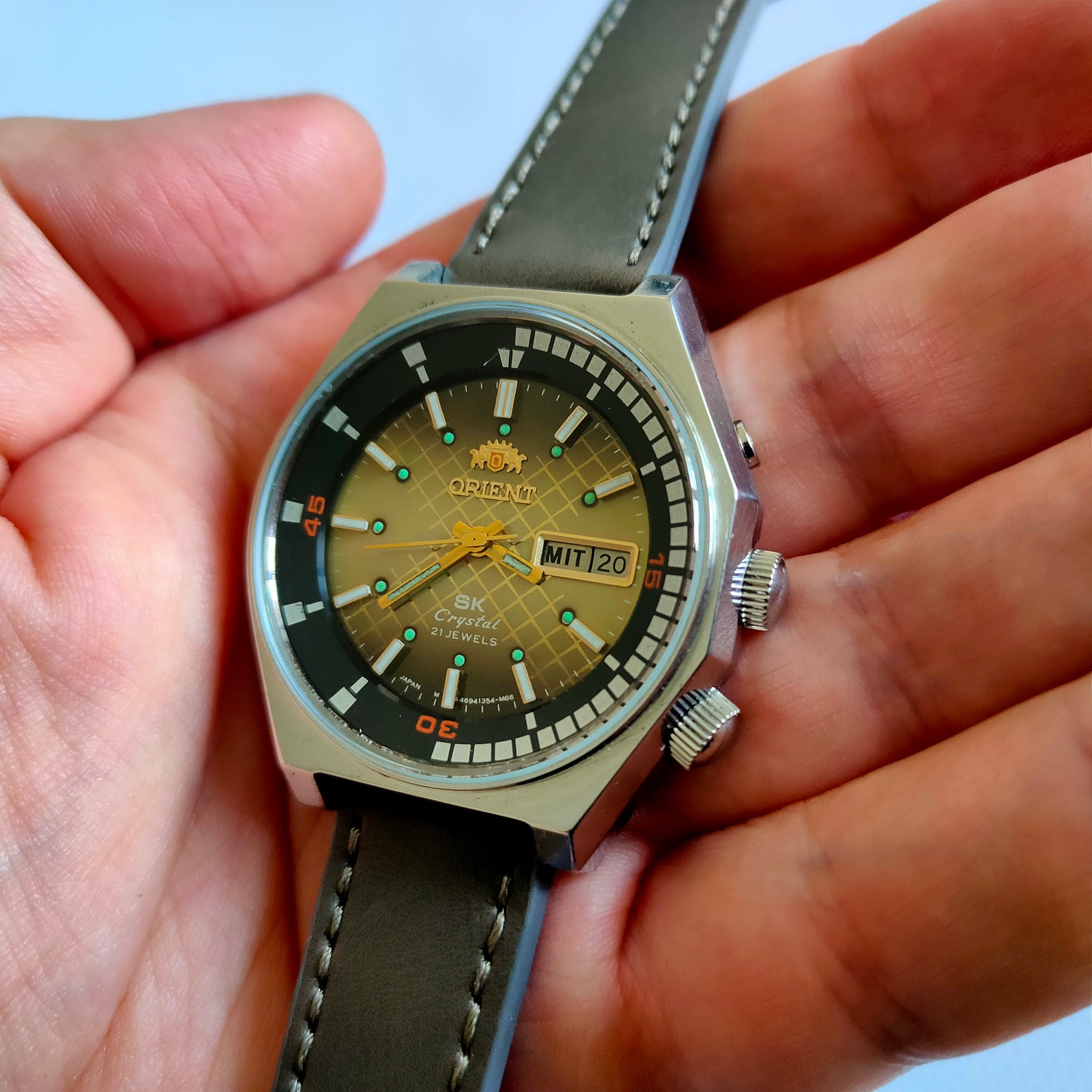 Orient SK Watch Vintage Orient Watch Japan Watch Automatic Etsy