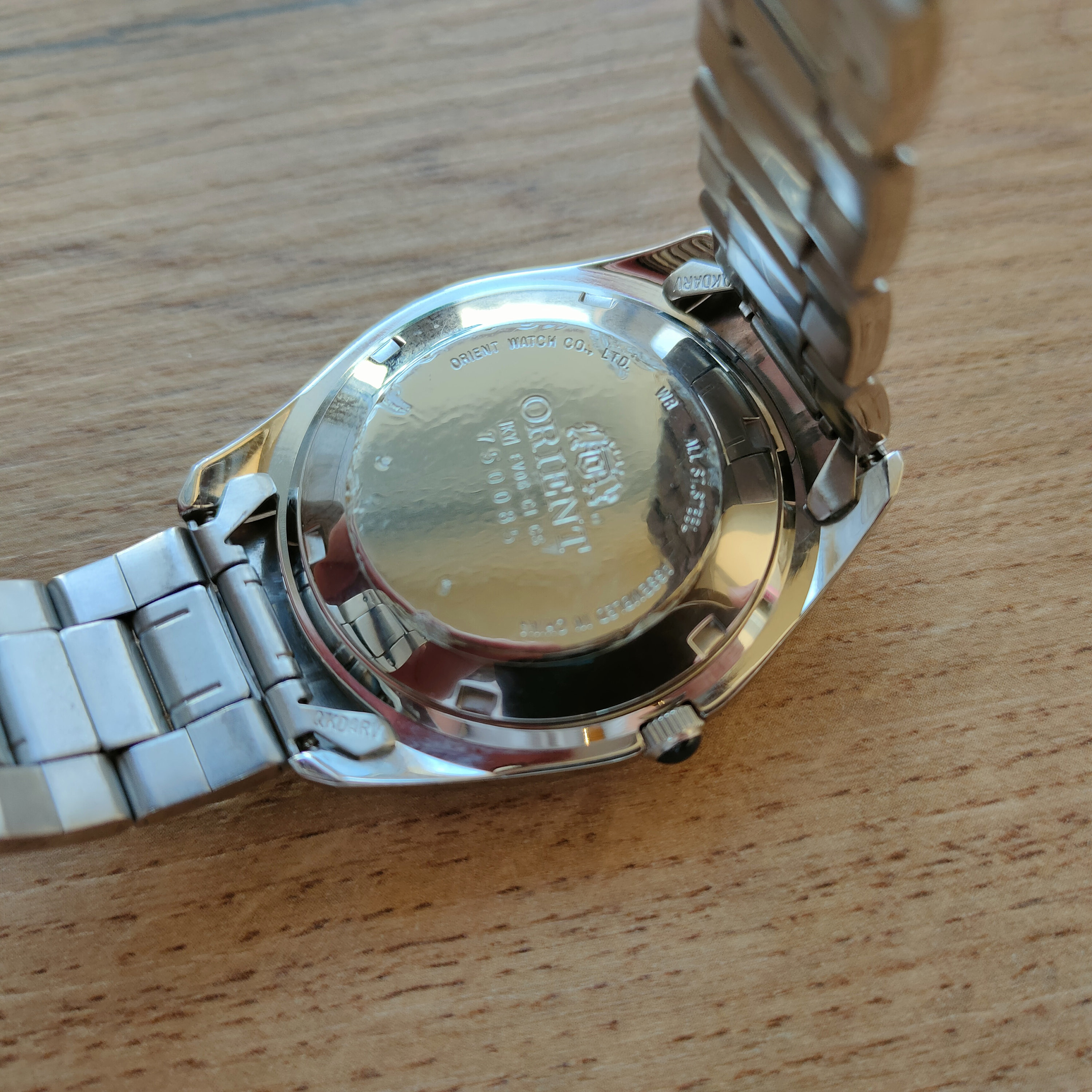 Rare Orient PRESIDENT Watch With Stone, Day Date Orient Watch