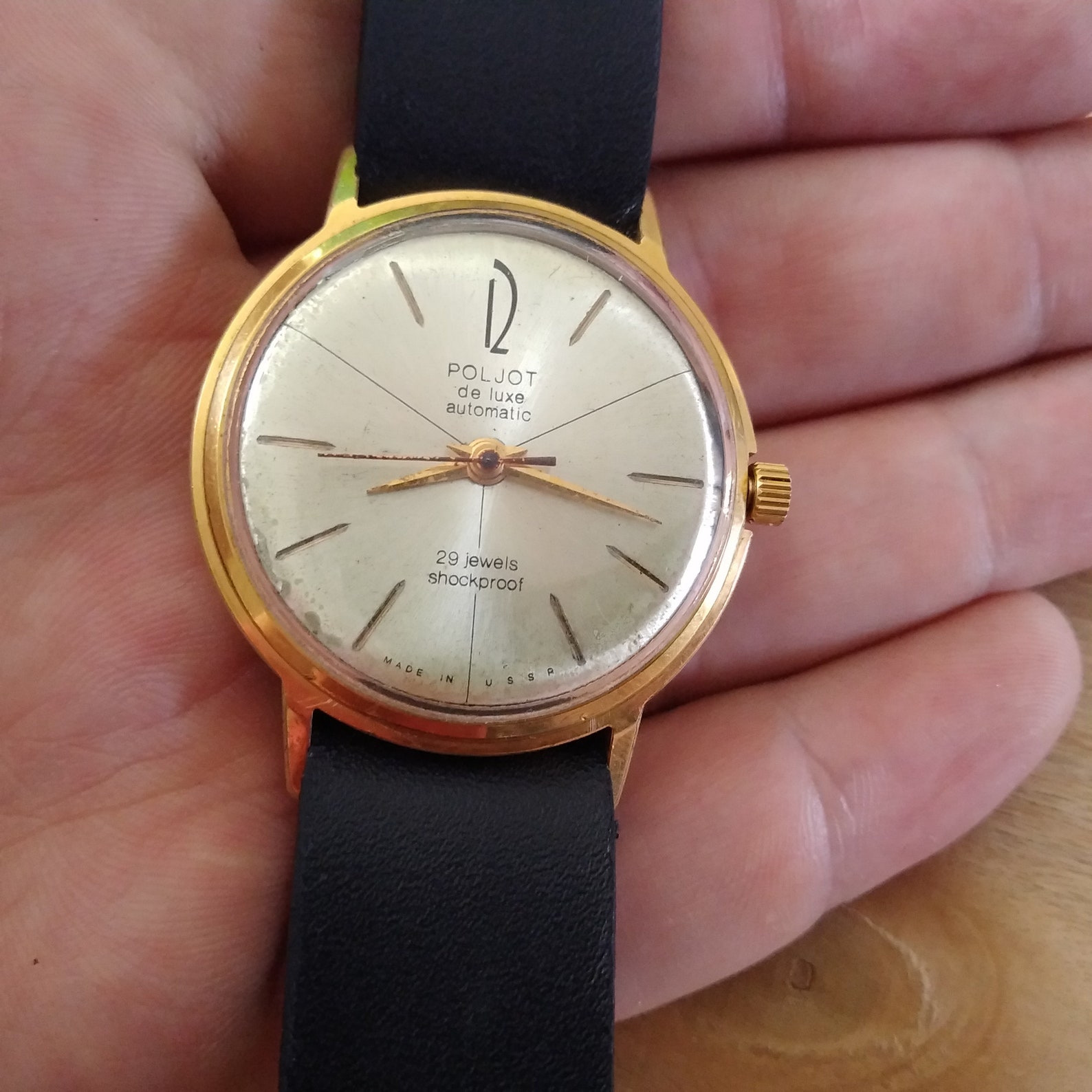 POLJOT DE LUXE Watch Poljot Automatic Watch 29 Jewels Ultra Etsy