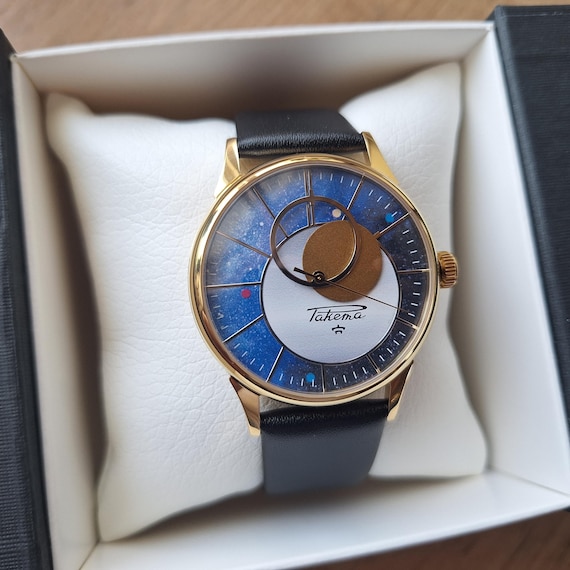 Raketa watch Copernicus, Kopernik watch, Copernic watch, Soviet watch, Mechanical watch, Blue watch, retro watch