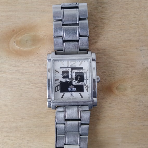 Orient square watch, vintage orient, Automatic Wa… - image 4