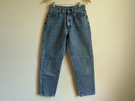 Vintage High Waisted Denim Lee, 26" waist, Made in