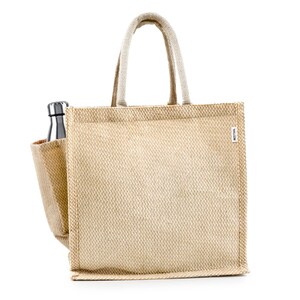 PACIFICA Jute Tote Bag