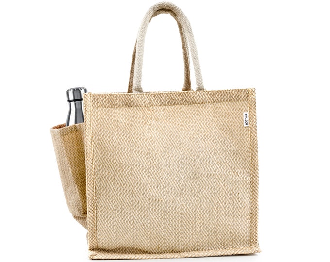 PACIFICA Jute Tote Bag