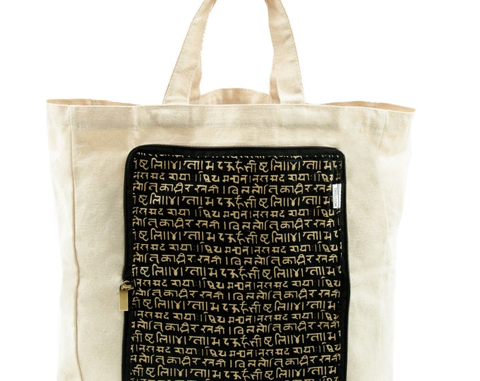 HAU Canvas Foldable Tote Bag