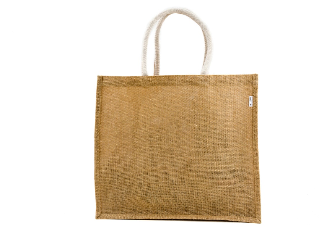 バッグ simply complicated JUTE CANVAS TOTE BAG Simply Complicated JUTE CANVAS TOTE BAG