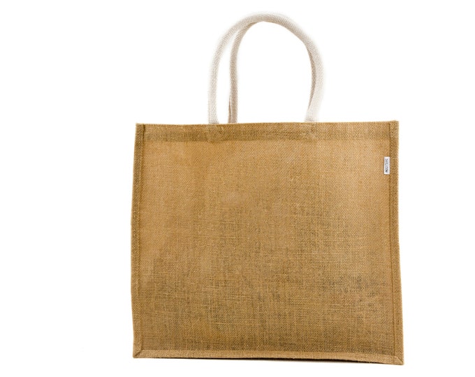 BARIS Large Jute Tote Bag