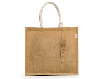 SHEE Boho Jute Tote Bag