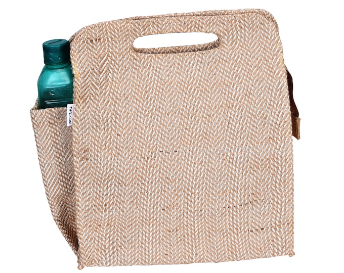 DILLY Jute Lunch Bag