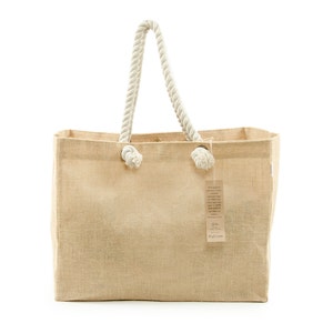 UDO Boho Extra Large Jute Beach Bag