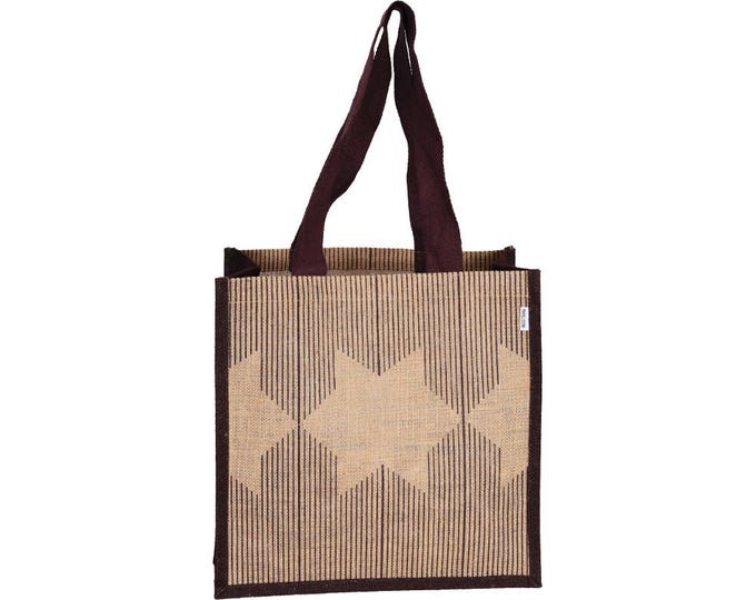 TOPOA Jute Tote Bag