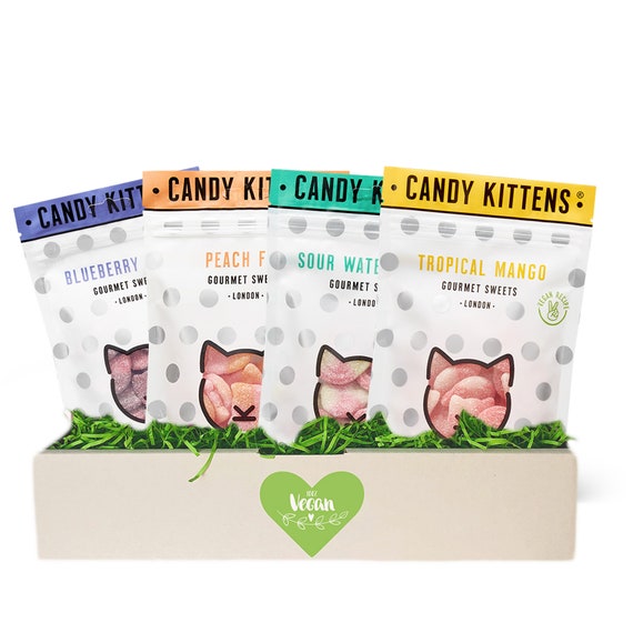 Candy Kittens Vegan Sweets Gift Box Candy Gift Hamper Etsy