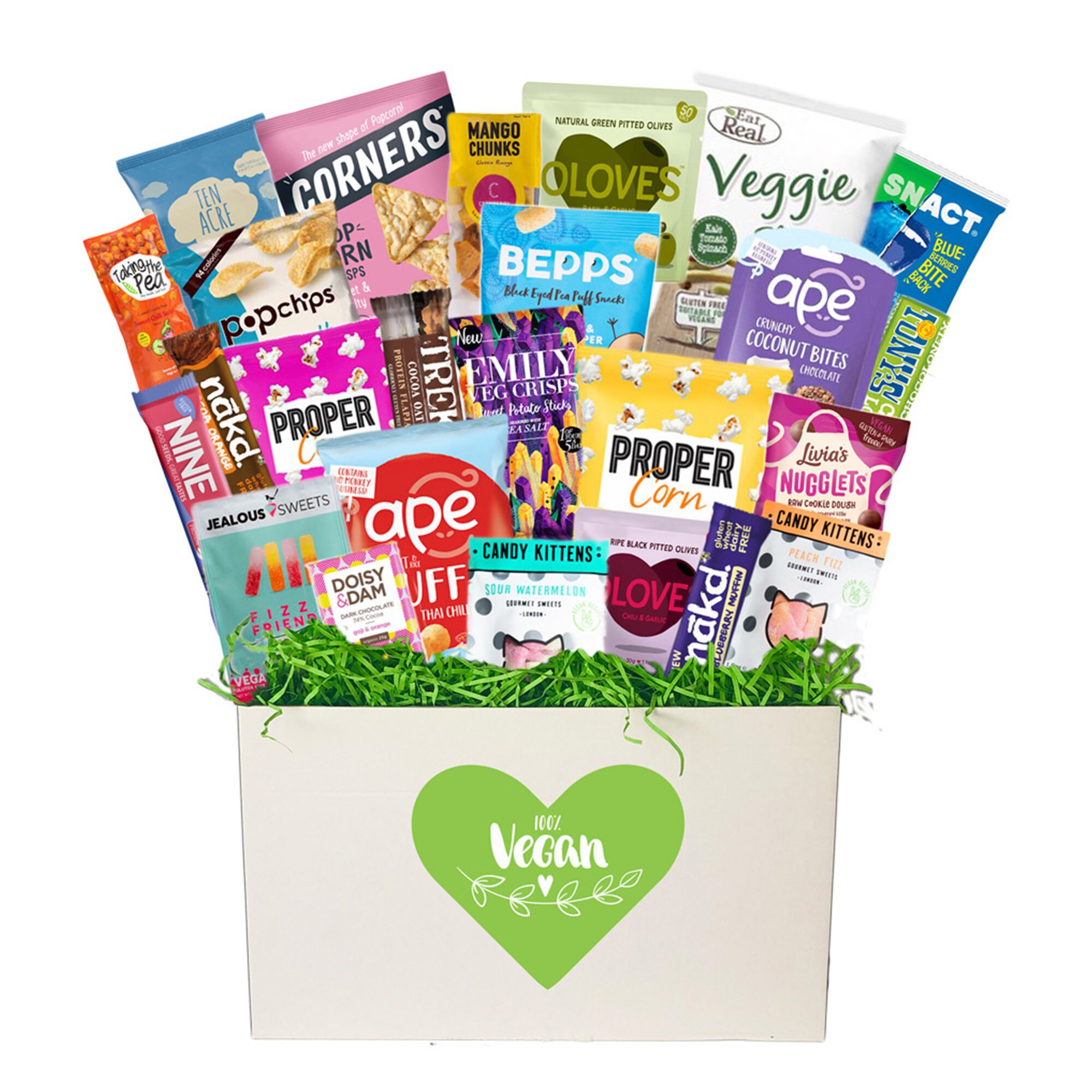 Vegan Chocolate & Sweets Treats Gift Hamper Box Deluxe 25 Etsy