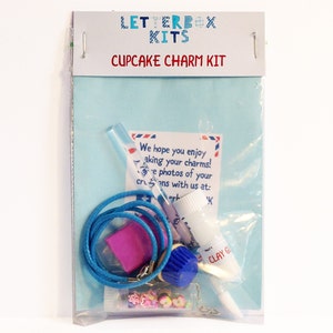 Mini Jewellery Making Kit Cupcake Necklace Kit Party Bag Filler DIY Craft Kit image 4