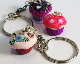 Mini Jewellery Making Kit - Cupcake Necklace Kit – Party Bag Filler - DIY Craft Kit