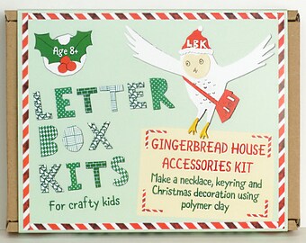 Gingerbread House Christmas Decoration Kit - Christmas Craft