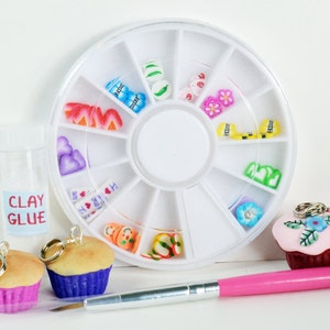 Cupcake Childrens Craft Kit Jewellery Making Kit Craft Kit for Kids DIY Craft Kit image 3