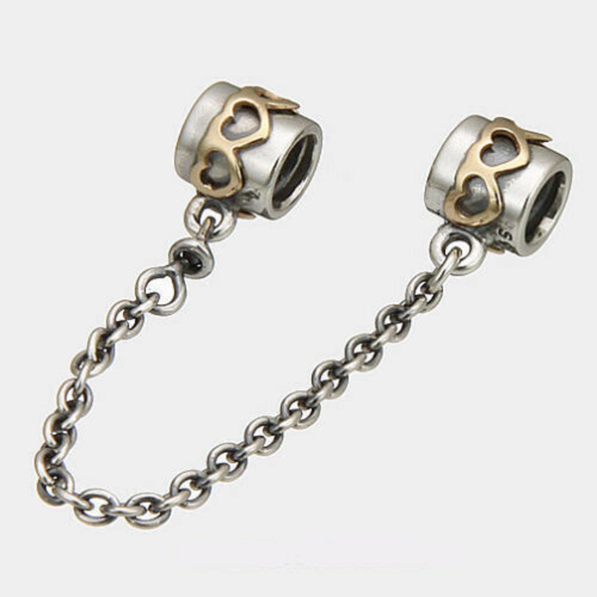 Pandora Snake Chains Bracelet Charms Clips Beads Safety Etsy