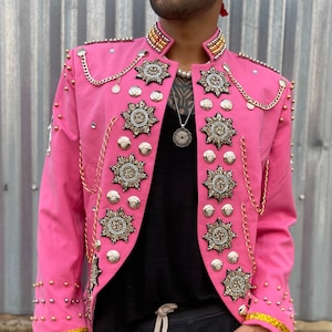 Bedazzled Jacket Etsy