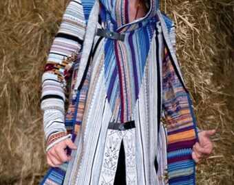 UXMAL Cardigan Jacket. Burning Man Costume.