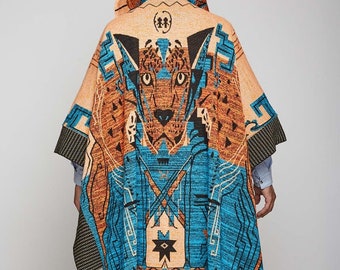 BALAM Poncho Cape. Unisex. Burning Man Festival.