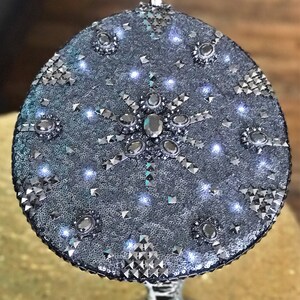 FRI FRAKT! Militärhatt "Crowning Glory" i gunmetal. Burning Man-hatt. Kaptenshatt. bild 3