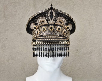 The VIPER Crystal Visors. Limited Edition. Steampunk sunglasses. Burning Man