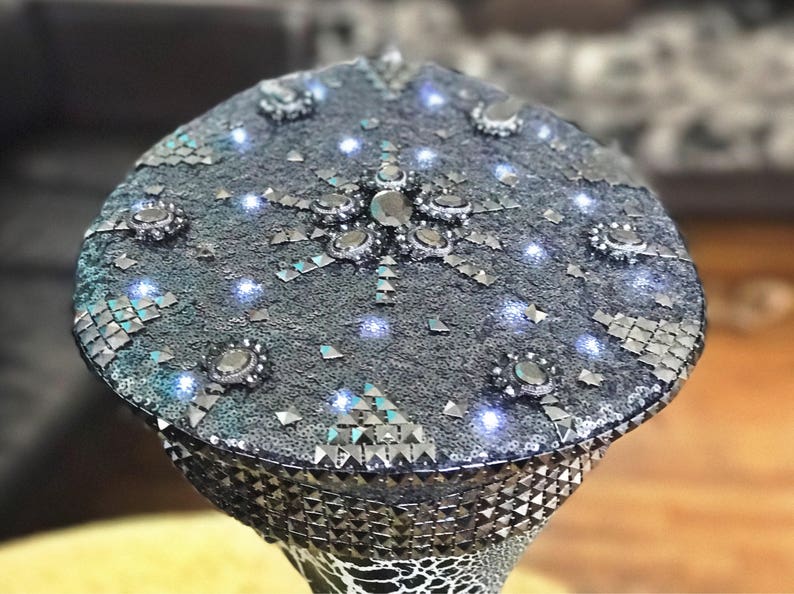 FRI FRAKT! Militärhatt "Crowning Glory" i gunmetal. Burning Man-hatt. Kaptenshatt. bild 4