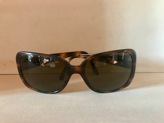 CHANEL Sunglasses; brown REF 5101; Vintage 80s. - image 1