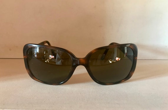 CHANEL Sunglasses; brown REF 5101; Vintage 80s. - image 4