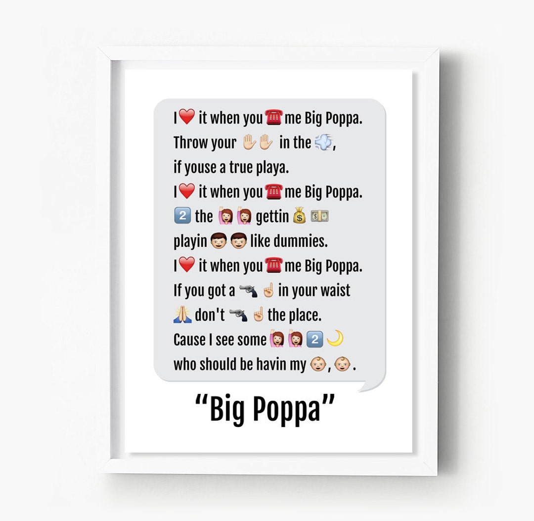 The Notorious B.I.G. – Big Poppa Lyrics