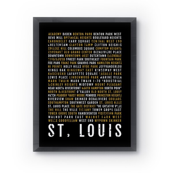 St Louis Poster - Etsy